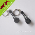 Beautiful small gifts wholesale plastic silicon keychain
